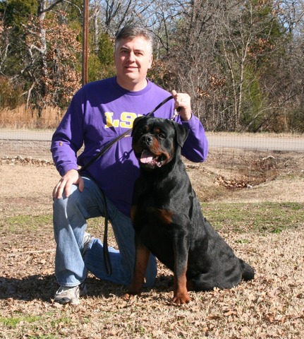 Jennason's Cajun Gunner at 24 months old