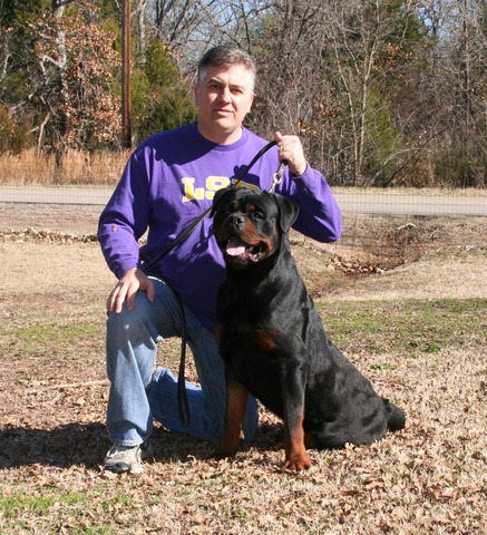 Jennason's Cajun Gunner at 24 months old