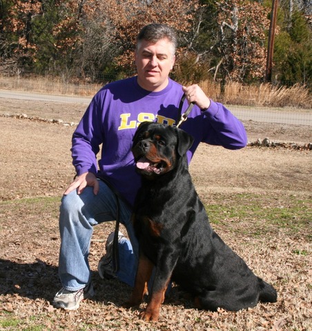 Jennason's Cajun Gunner at 24 months old