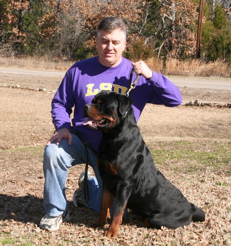 Jennason's Cajun Gunner at 24 months old